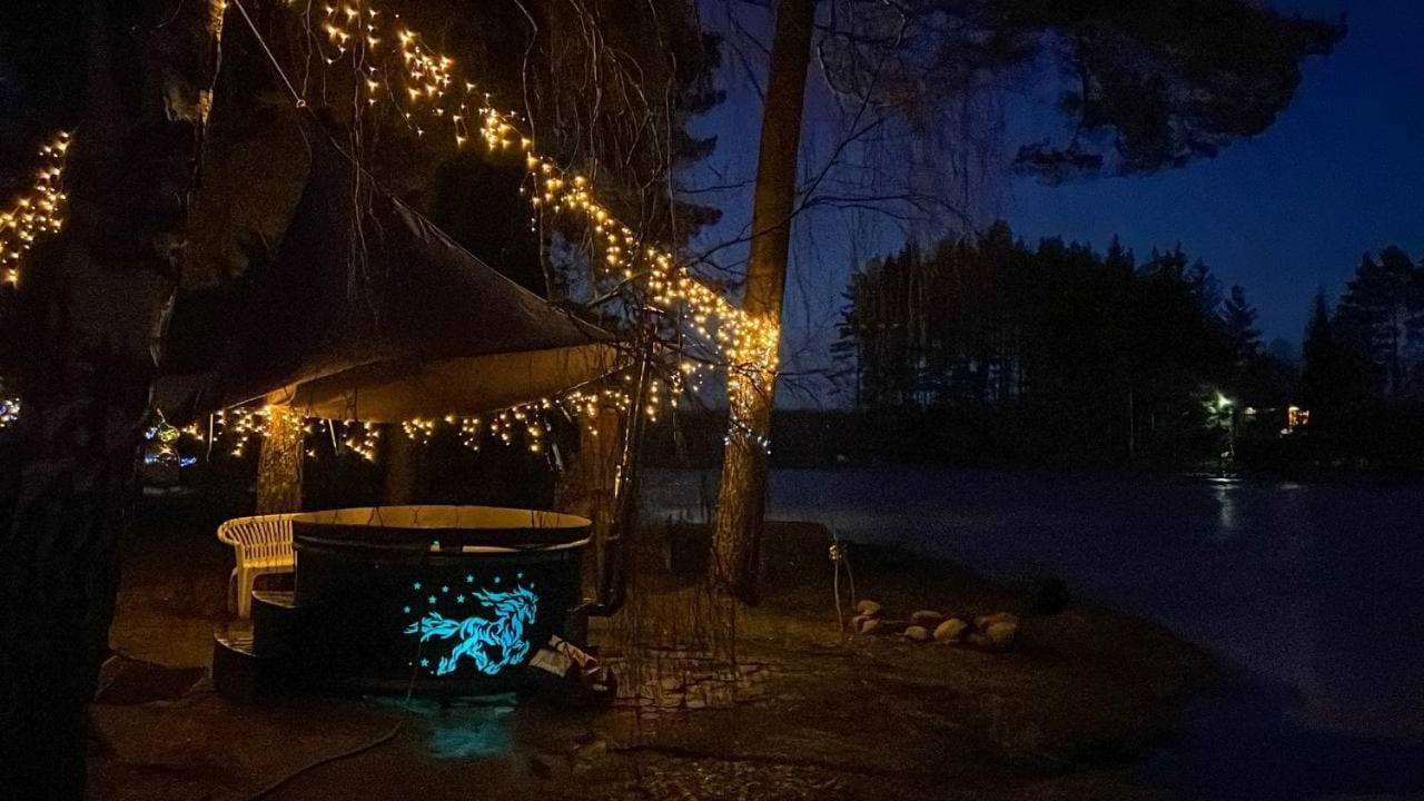 Viking House In The Tree! Jacuzzi, Sauna,Apkure! Lici  Exterior foto