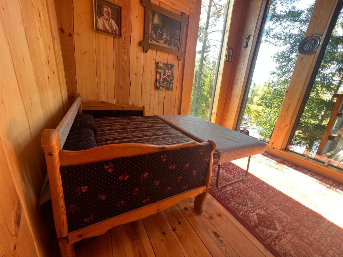 Viking House In The Tree! Jacuzzi, Sauna,Apkure! Lici  Exterior foto